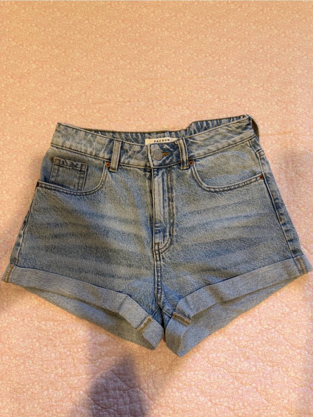 PacSun Denim Mom Shorts